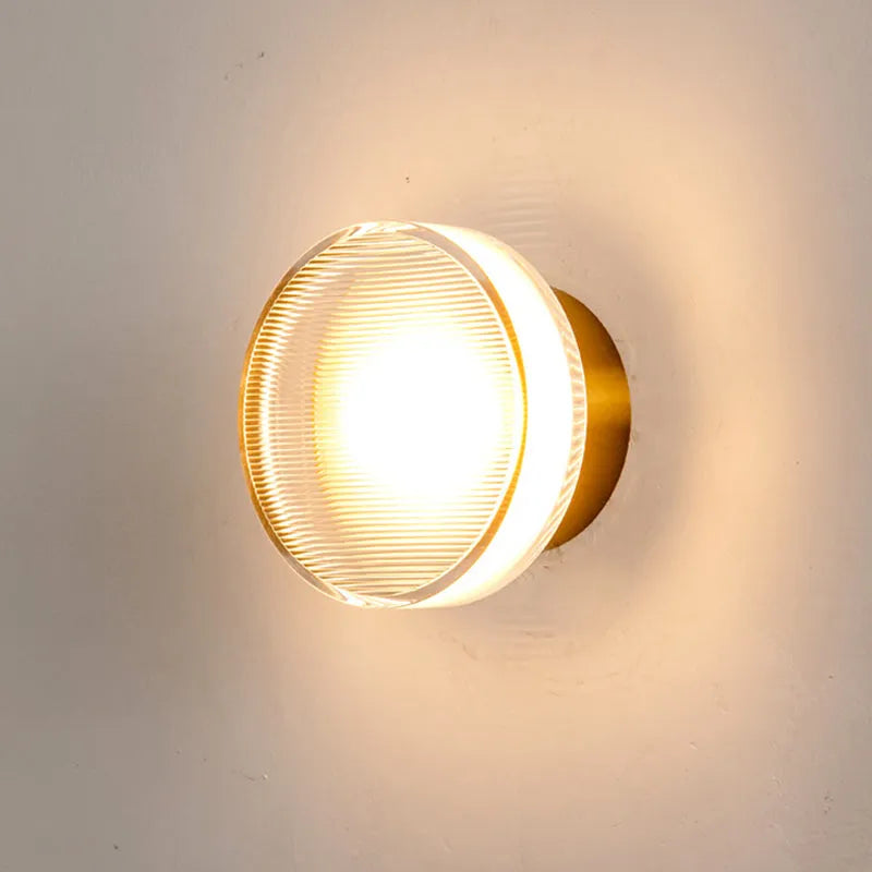 Maliben | Metal Wall Lamp Small Modern Bowl-Shaped Design