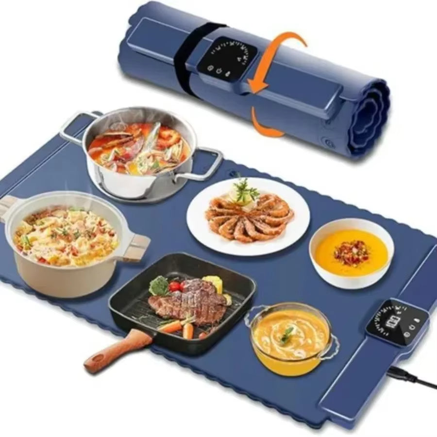 Maliben | Safe Heat Roll-Up Electric Food Warmer Mat