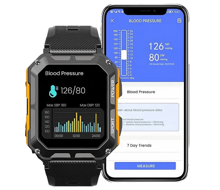 Maliben | Indestructible Smart Watch - Multifunctional And Durable