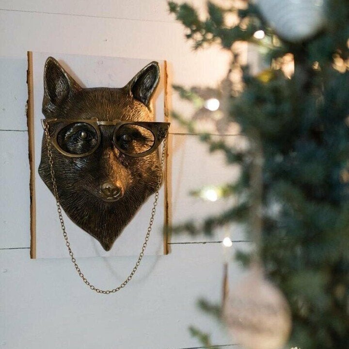 Maliben | Artbeest Animal Head Wall Decor – Hand-Painted Playful Figures Made Of Resin