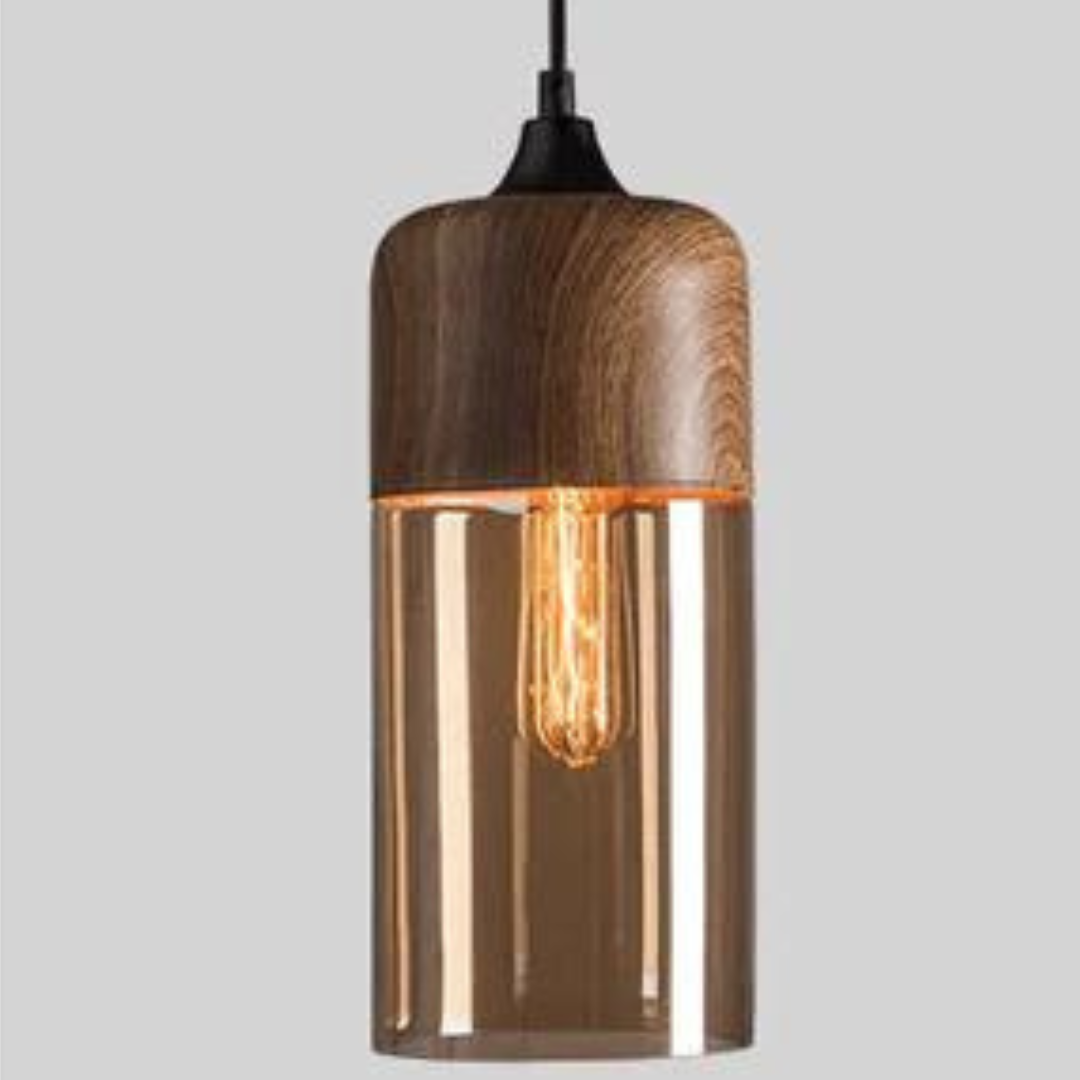 Maliben | Stylish Scandinavian Wooden Ceiling Lamp - Nordluna