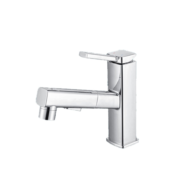 Maliben | Lever Handle Faucet Pull-Out Basin Faucet With Swivel Spout