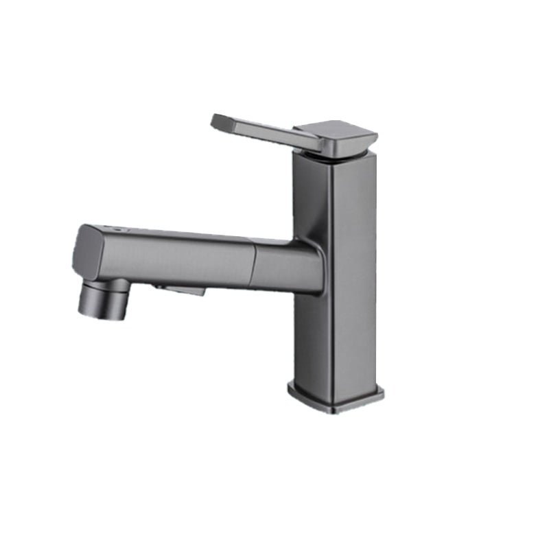 Maliben | Lever Handle Faucet Pull-Out Basin Faucet With Swivel Spout