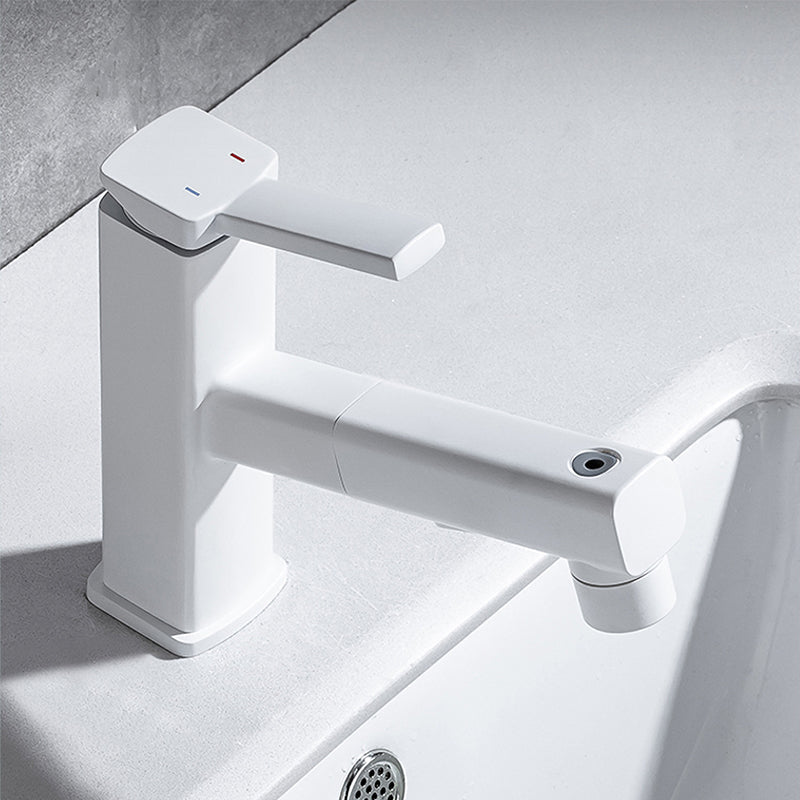 Maliben | Lever Handle Faucet Pull-Out Basin Faucet With Swivel Spout