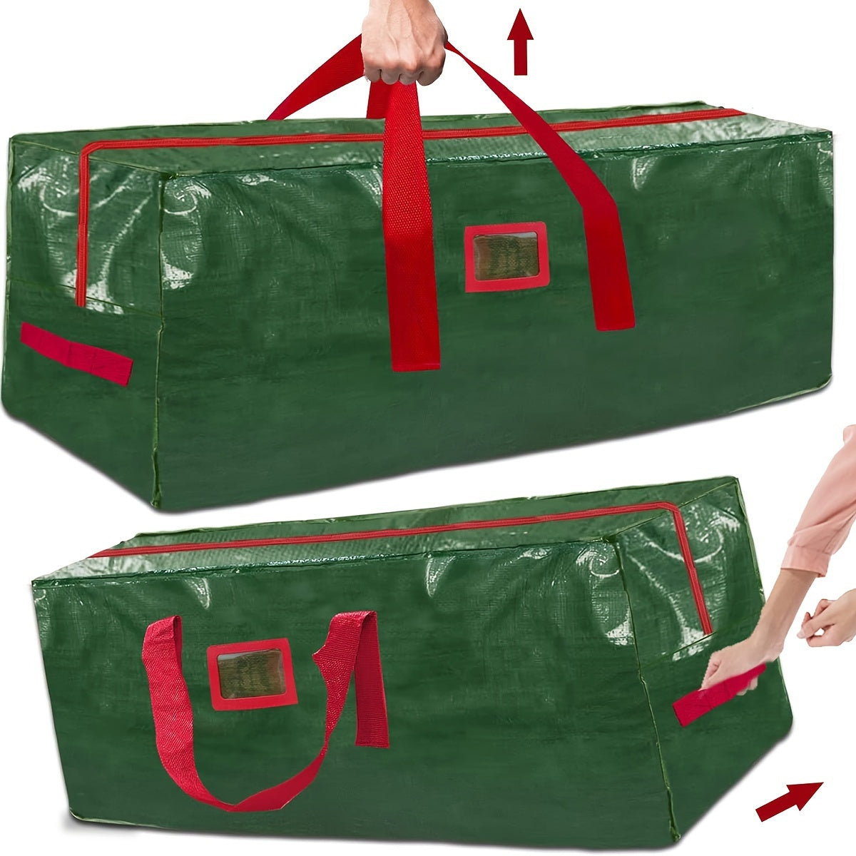 Maliben | Large Storage Bag For Artificial Christmas Trees – Waterproof And Durable Polyester Model Treetote