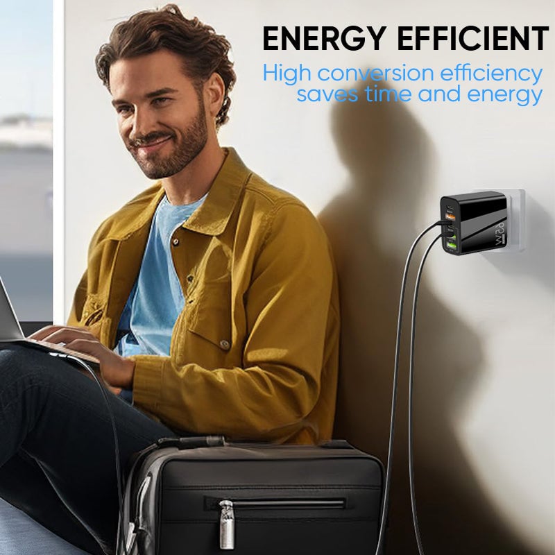 Maliben | Multi Port Adaptor 65w Fast Charger - Us Standard