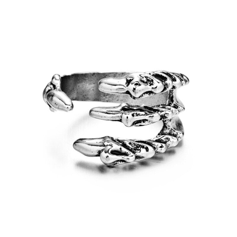 Maliben | Women’S Vintage Cat Ring | Adjustable Animal Knuckle Band | Zinc Alloy Fashion Jewelry For Daily & Party Wear