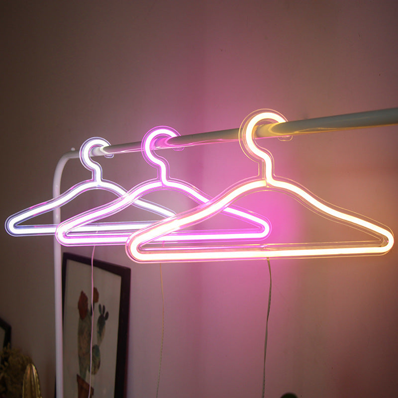 Maliben | Lighthanger Led Clothes Hanger – Rechargeable Illuminated Hanger With Luxury Neon Light