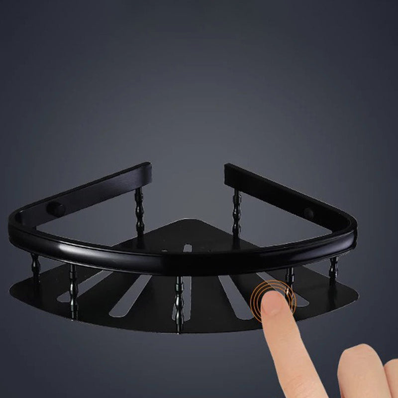 Maliben | Modern 5/6-Piece Bathroom Accessory Set With Bathroom Shelf/Robe Hooks/Towel Bar