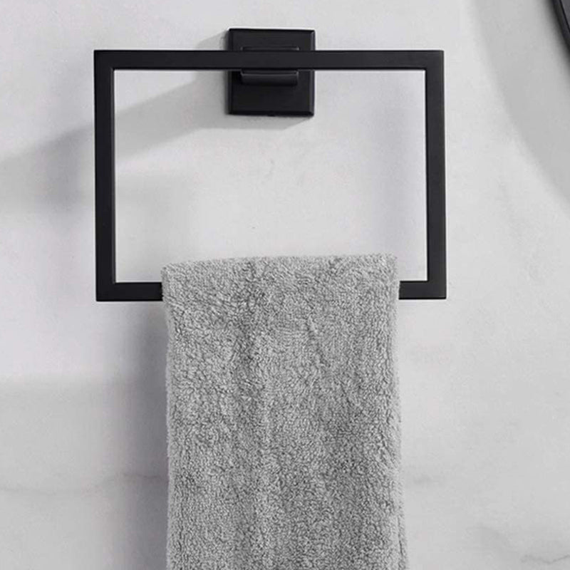 Maliben | 7-Piece Bathroom Accessory Set Made Of Stainless Steel With Paper Holder/Robe Hook/Towel Ring Bar