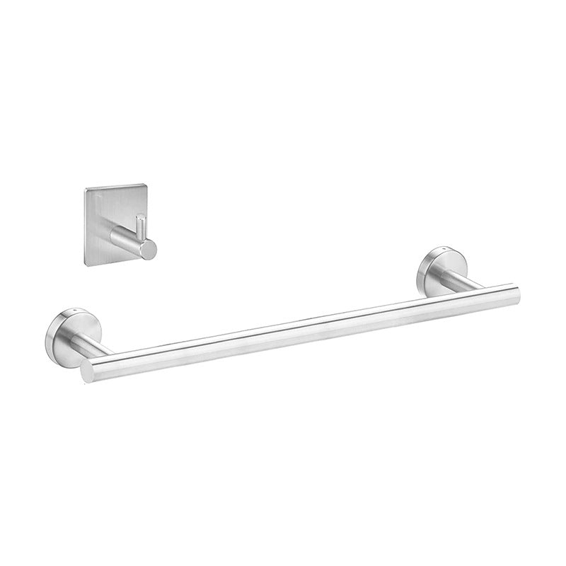 Maliben | 7-Piece Bathroom Accessory Set Made Of Stainless Steel With Paper Holder/Robe Hook/Towel Ring Bar