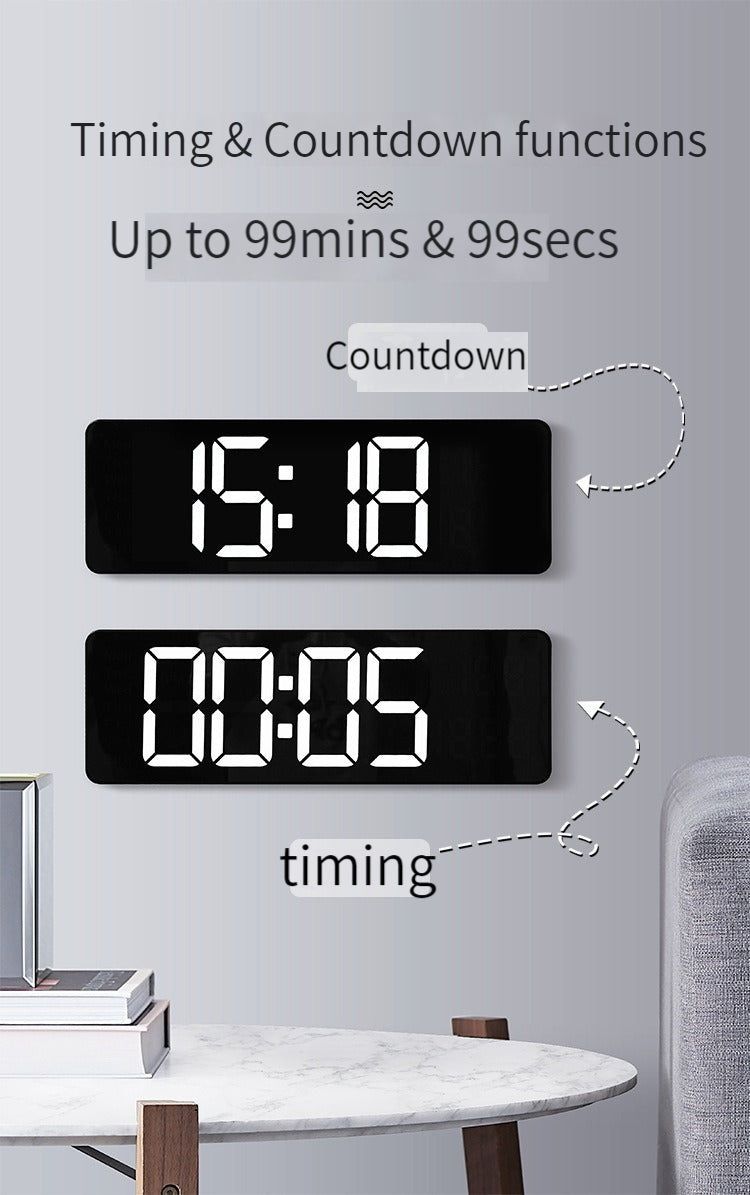 Maliben | Nordic Digital Watch 16 Inch Display