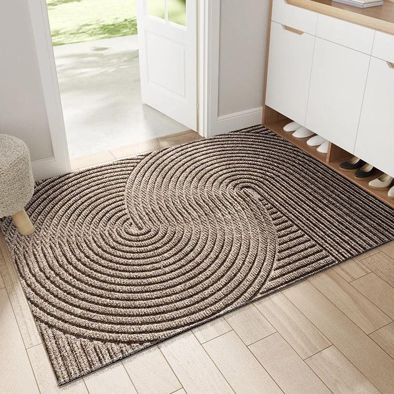 Maliben | Nordica Mat - Modern Pvc Door Mat With Anti-Slip & Sand Removal