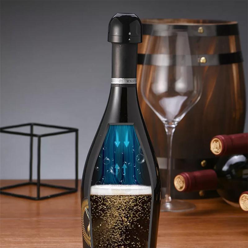 Maliben | Reusable leak-proof silicone sealing cap for champagne and wine bottles