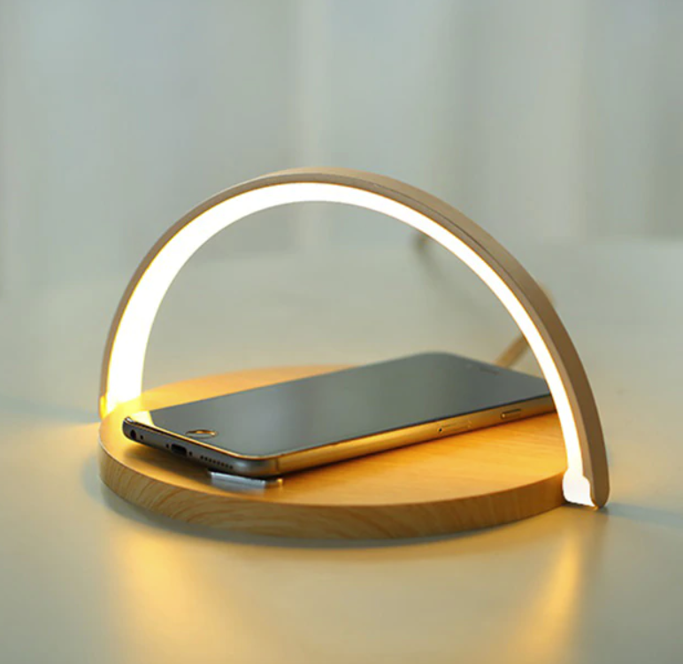 Maliben | Bowlight Design | Atmospheric 3-In-1 Night Light With Wireless Charging