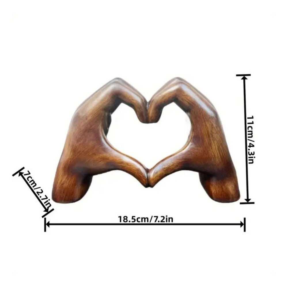 Maliben | Woodlove - Heart-Shaped Handicraft Made Of Oak Wood