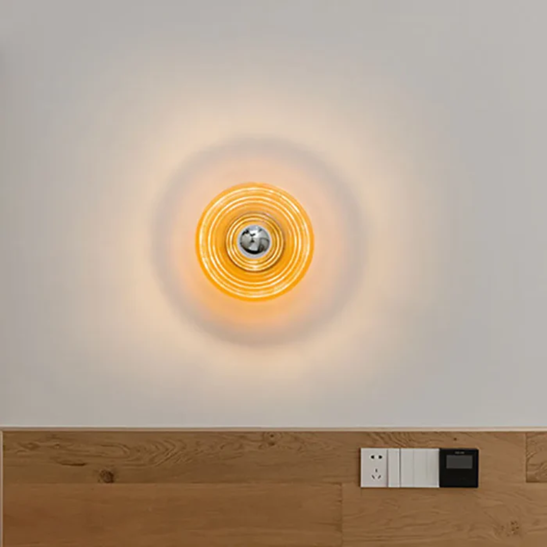 Maliben | Vintage Glass Wall Lamp