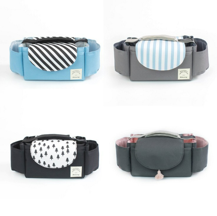 Maliben | Stroller Organizer Diaper Bag – Compact Bag With Cup Holder