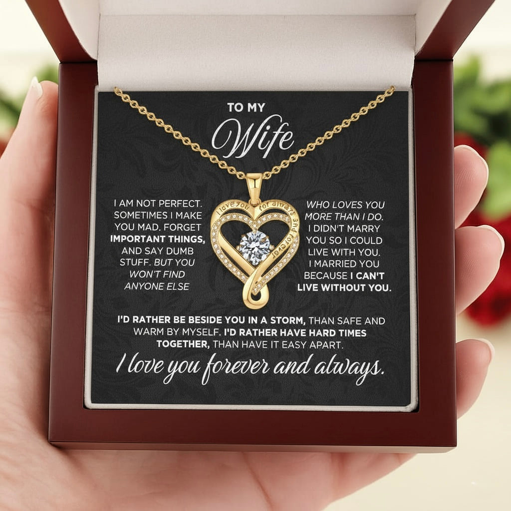 Maliben | Foreverlove | For My Wife I Will Always Love You Necklace Gift