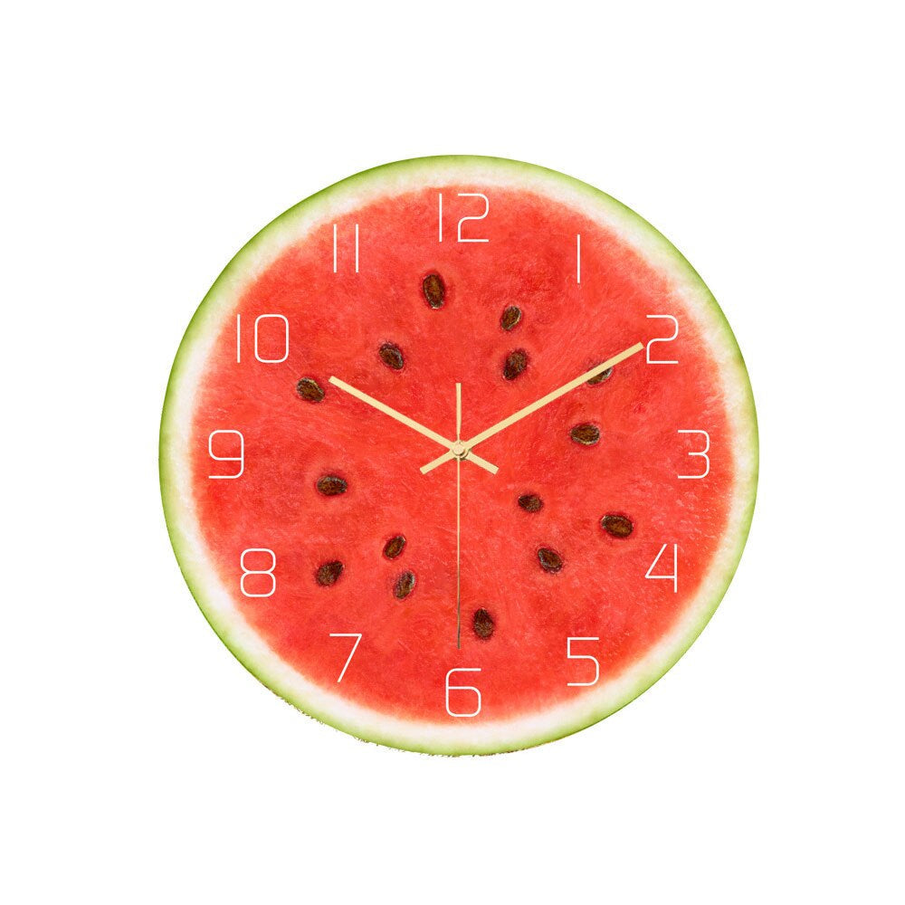 Maliben | Fruit Fiesta Wall Clock - Cheerful Decoration for Your Room