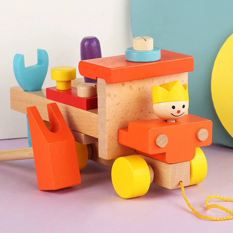 Maliben | Woods - Screw Car Toy – Develop Curiosity And Cognitive Skills