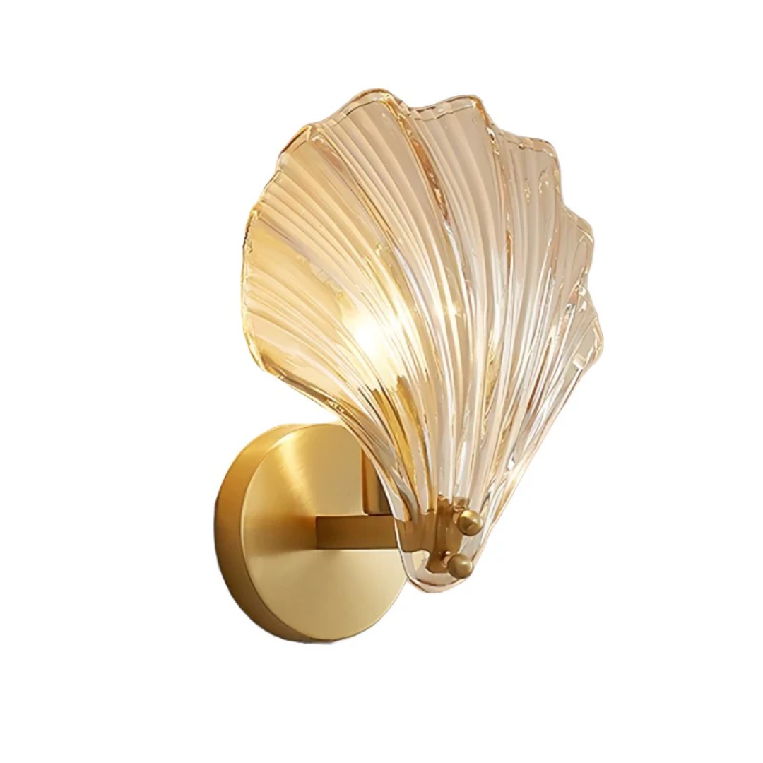Maliben | Glass Shell Wall Lamp