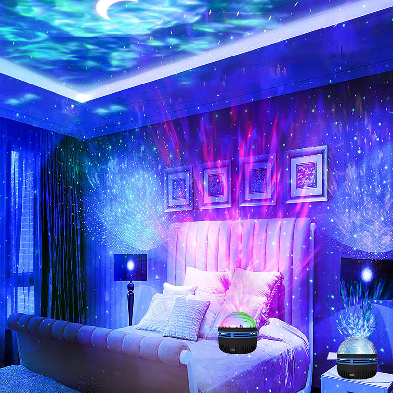 Maliben | 2-In-1-Northern Lights And Ocean Waves Projector