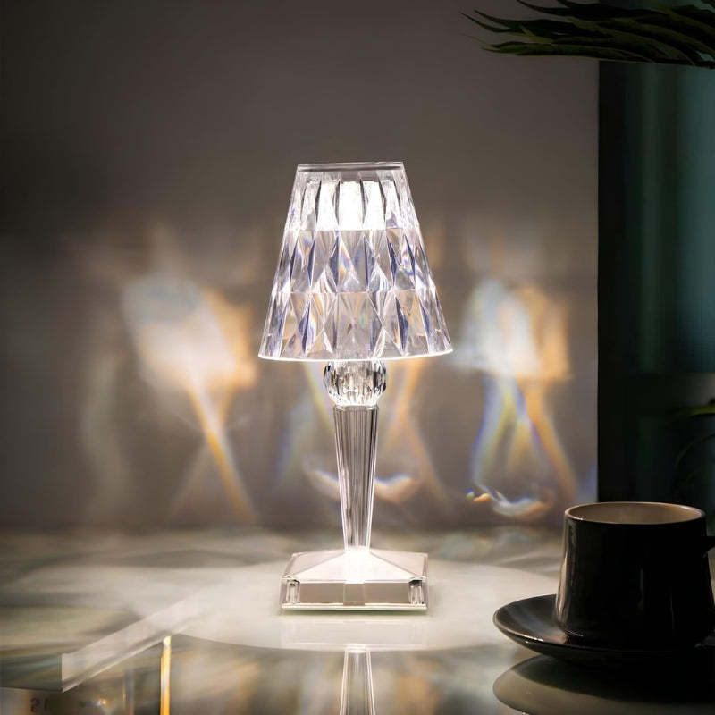Maliben | Crystal Table Lamp With Touch Control - Lumecrystal