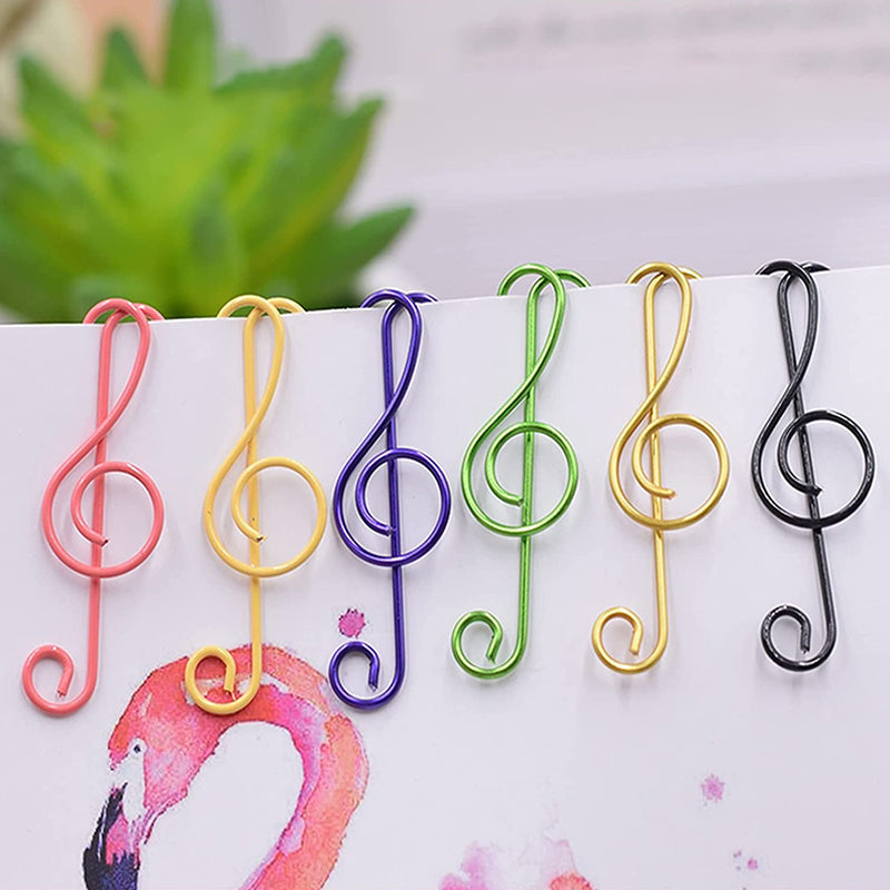 Maliben | Music Multicolored Paperclips Made Of Metal