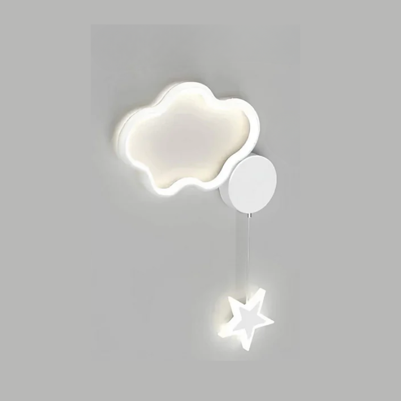 Maliben | Dreamlight | Magical Wall Lamp With Clouds, Stars And Moon