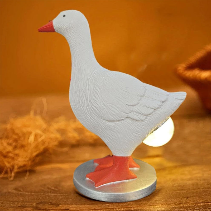 Maliben | Creative Chicken And Duck Shape Decorative Table Lamp