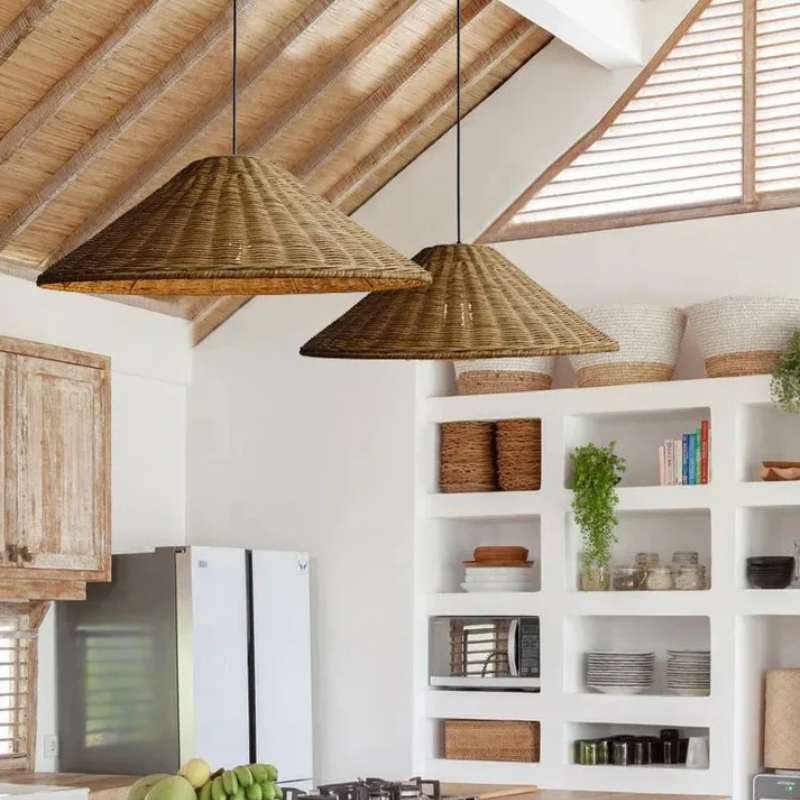 Maliben | Scandinavian Led Pendant Lamp Made Of Bamboo