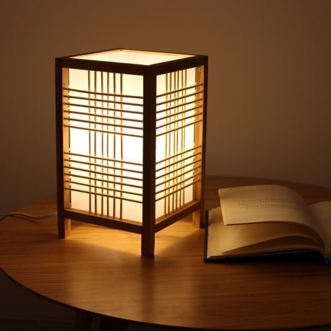 Maliben | Japanese Led Table Lamp Made Of Bamboo