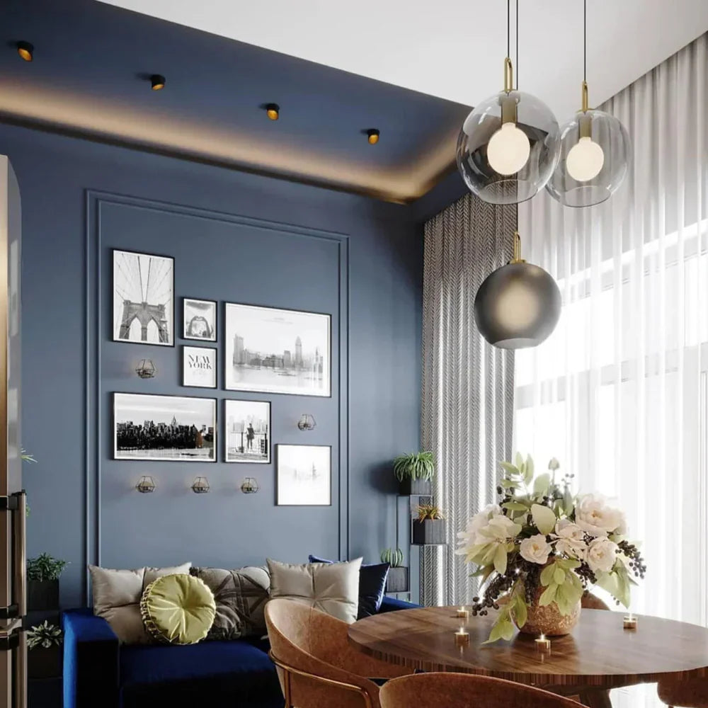 Maliben | Modern Atmospheric Glass Pendant Lamp For Dining Room And Kitchen