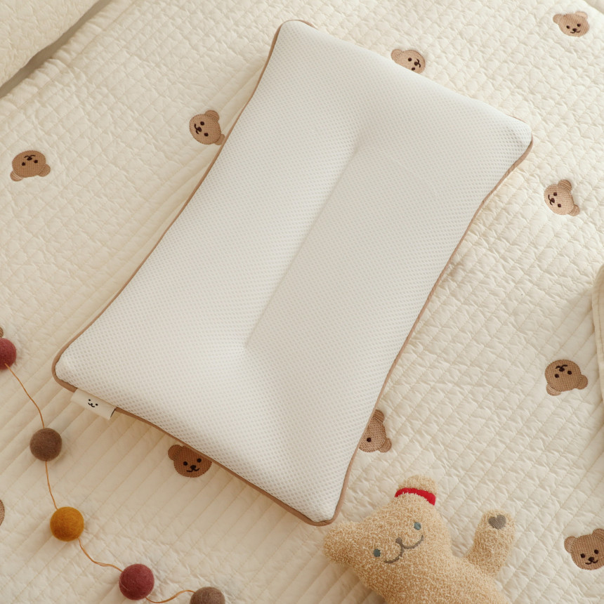 Maliben | Baby Pillow With Memory Foam – Ergonomic Pillow Against Head Deformation