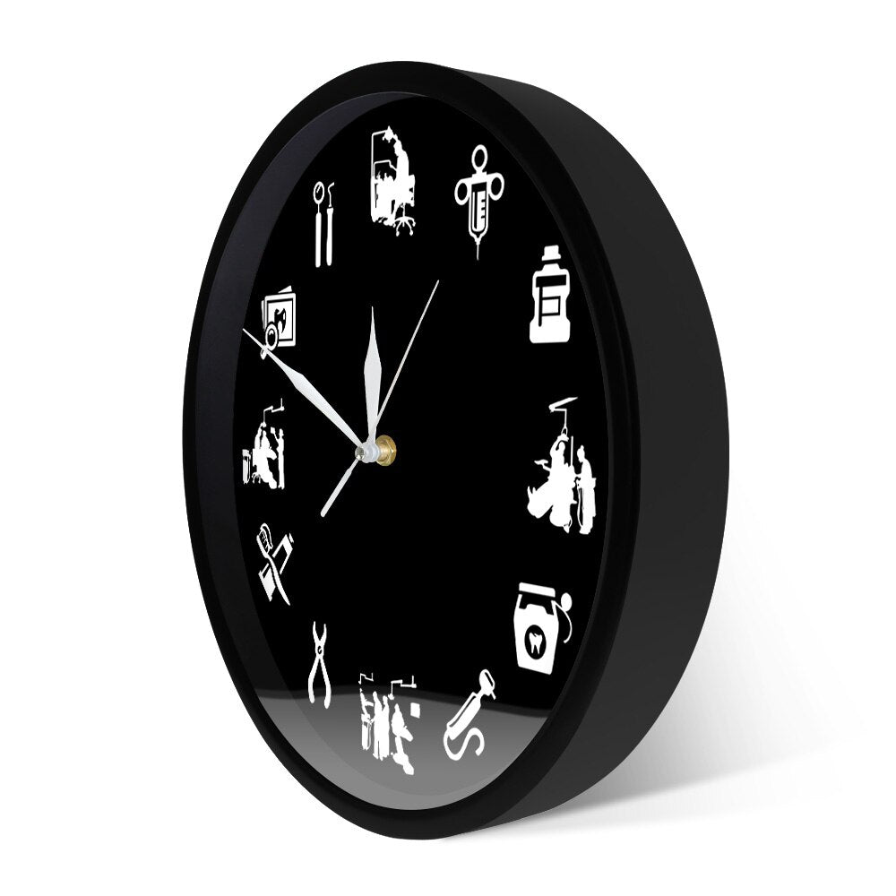 MAliben | Stylish Dental - Design Wall Clock For a Modern Interior