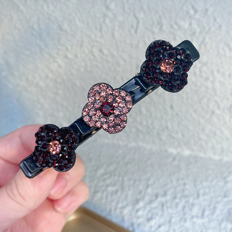 Maliben | Hair Clip With Crystal Flower