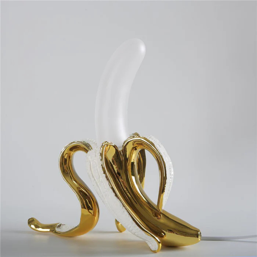 Maliben | Golden Banana Led Table Lamp
