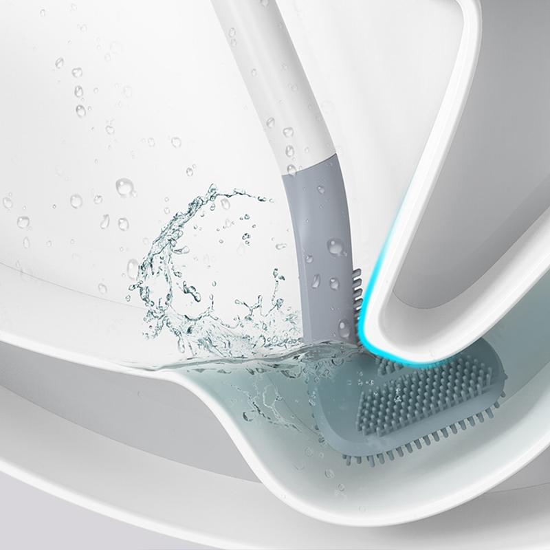 Maliben Longer Grip Flexible Silicone Golf Toilet Brush