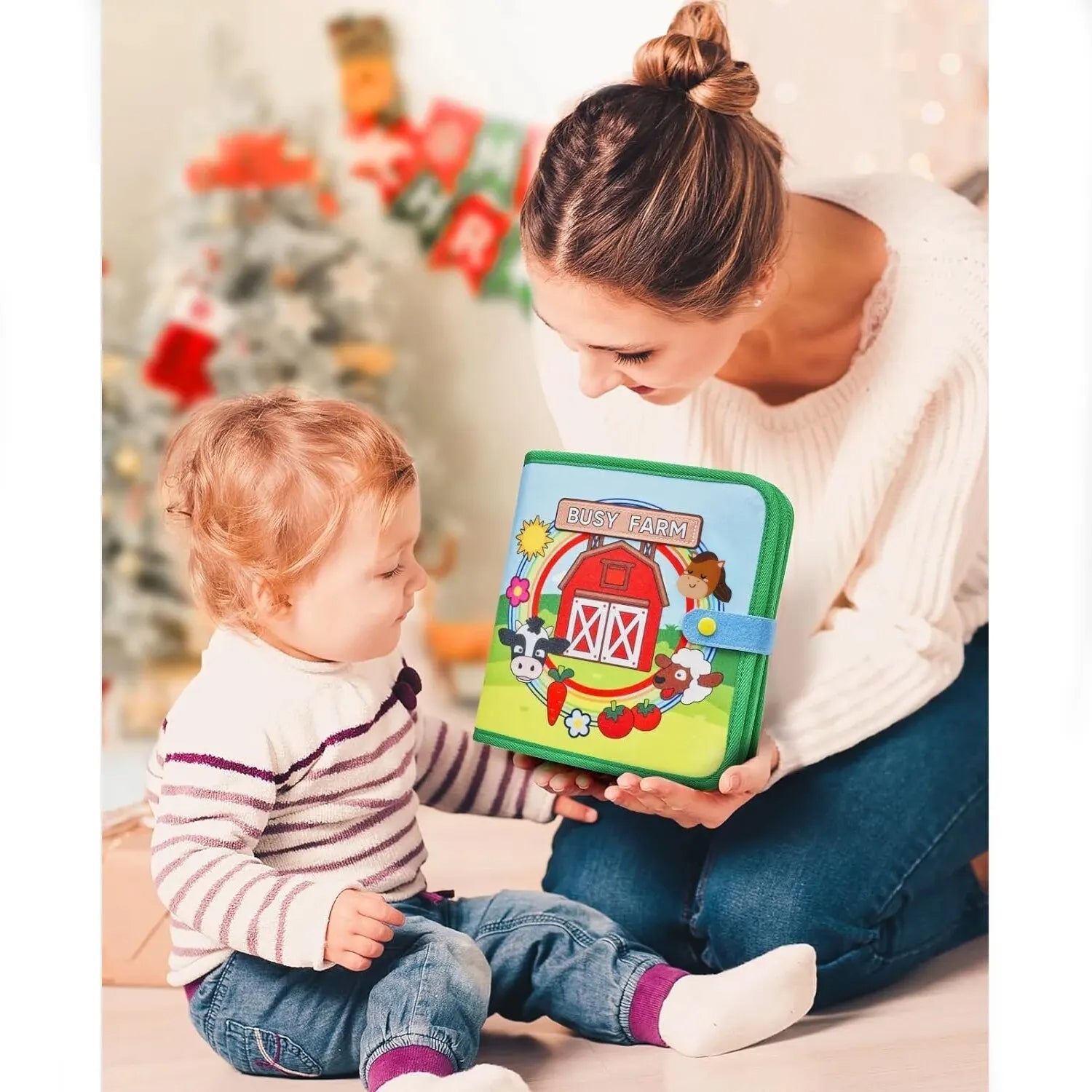 Maliben | Creative Workbook With Farm Animals - For Toddlers And Preschoolers