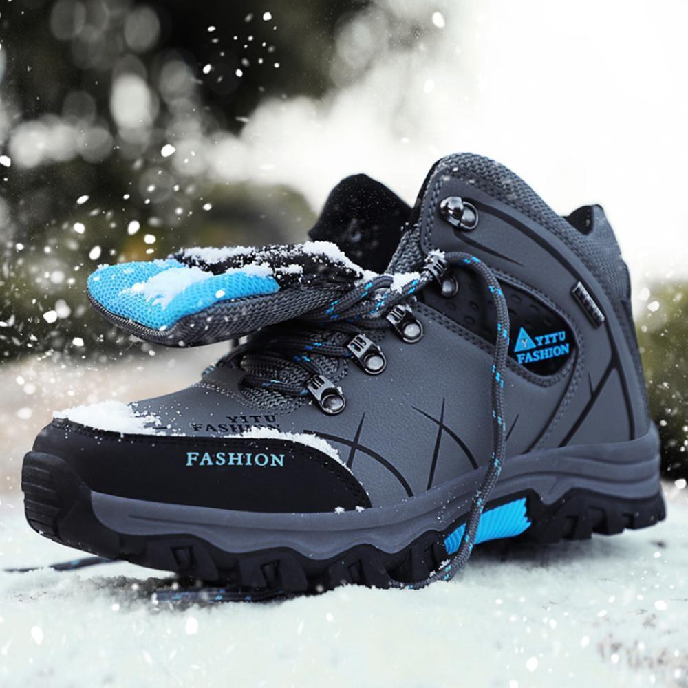 Maliben | Men's Hiking Shoes With Fur