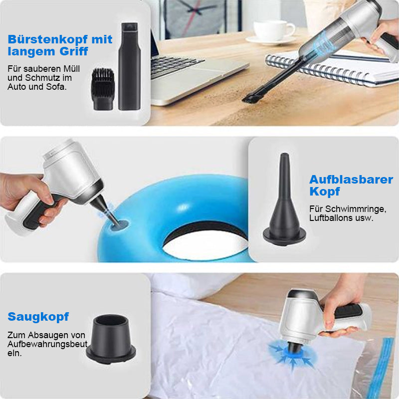 Maliben | 3 In 1 Cordless Mini-Handheld Vacuum Cleaner