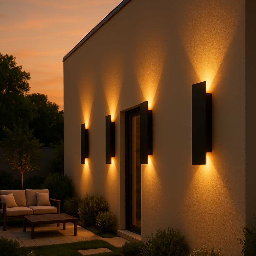 Maliben | Streamline Led Outdoor Wall Light – Weatherproof Ip65 – 4 Sizes Available