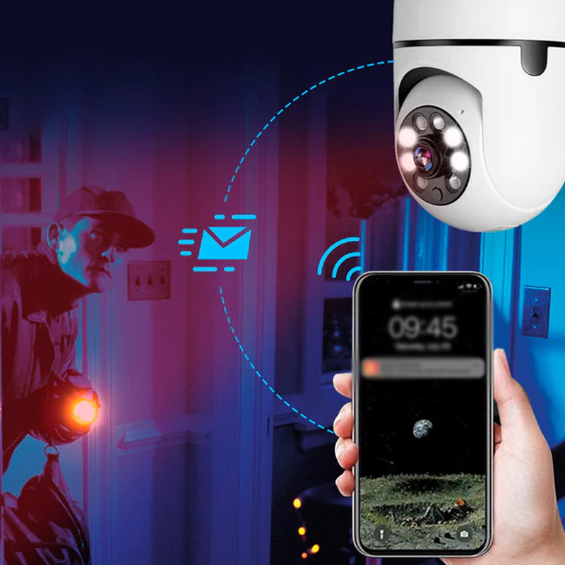 Maliben | Wireless Wifi Surveillance Camera With Bulb