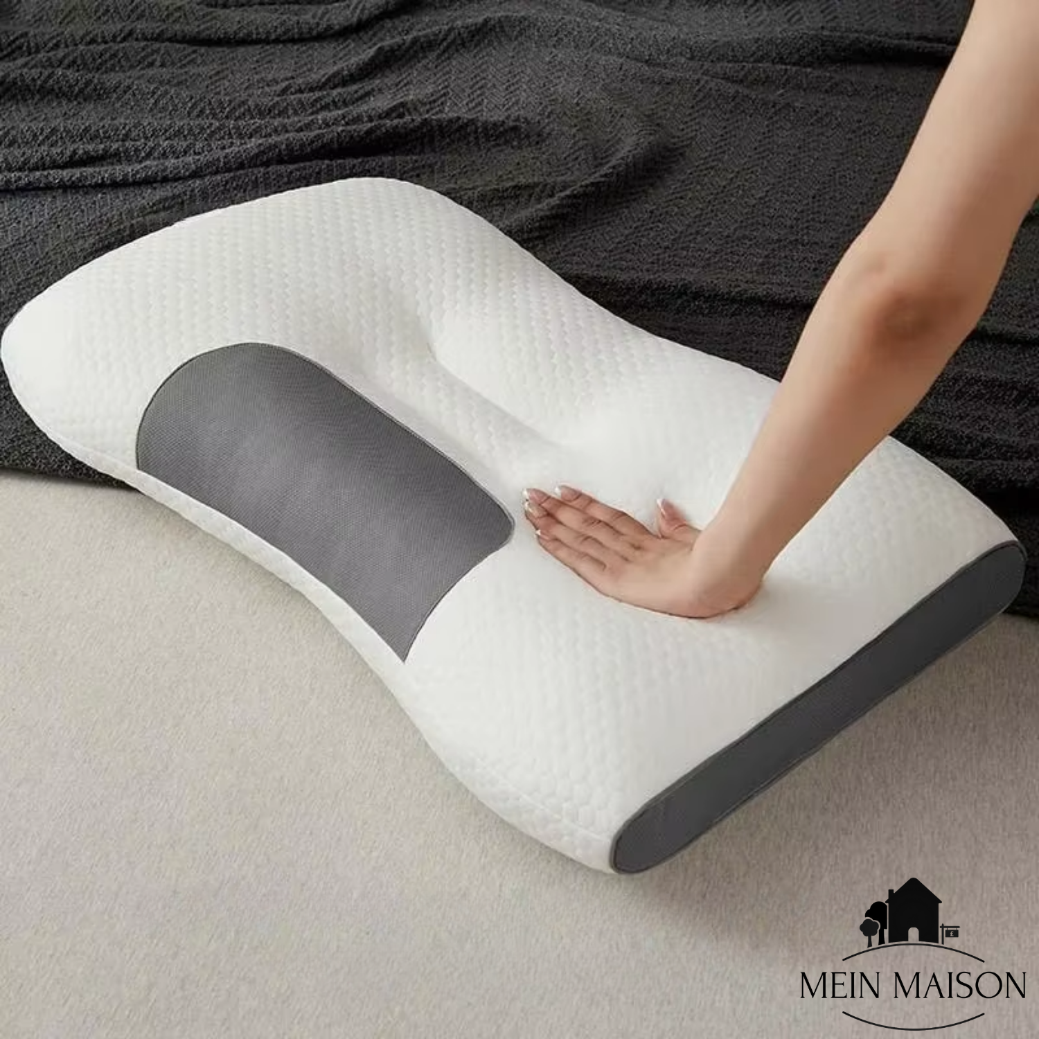 Maliben | Ergonomic Neck Pillow Memory Foam Breathable Contour