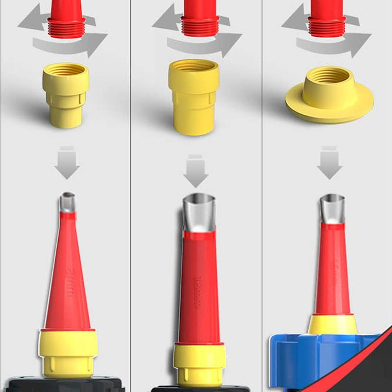 Maliben | A Set Of One-Piece Stainless Steel Nozzles