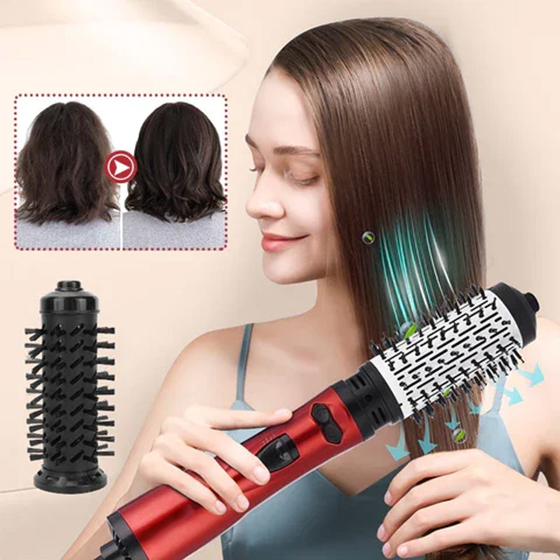 Maliben 2-in-1 Hot Air Styler and Rotating Hair Dryer