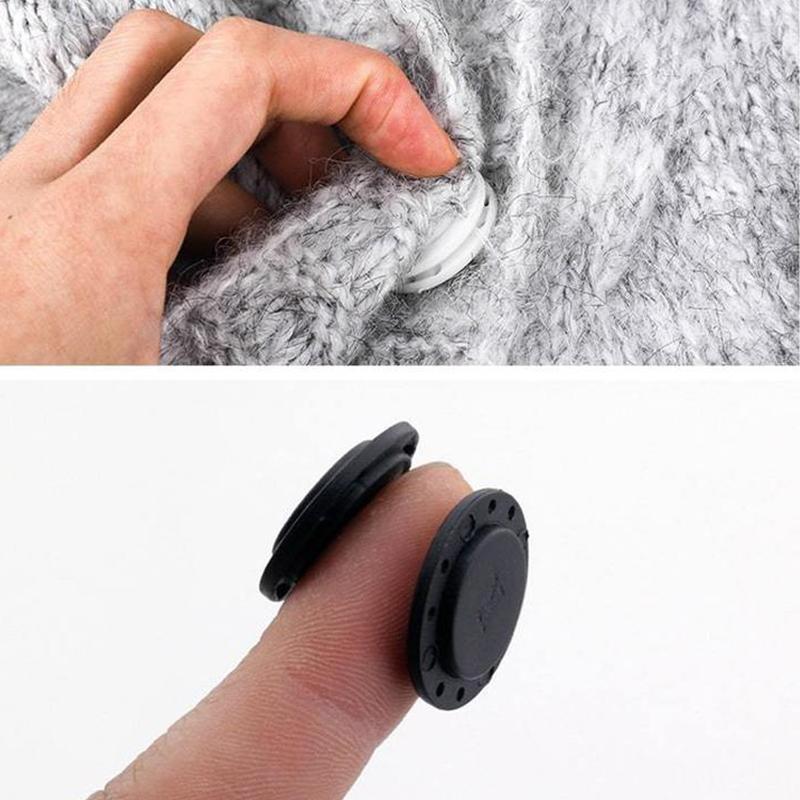 Maliben | High-Quality Invisible Plastic Magnetic Closure, 5 Pieces