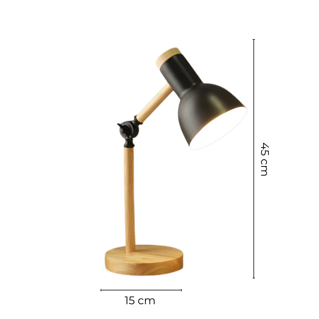 Maliben | Adjustable Macaron Led Table Lamp Made Of Wood