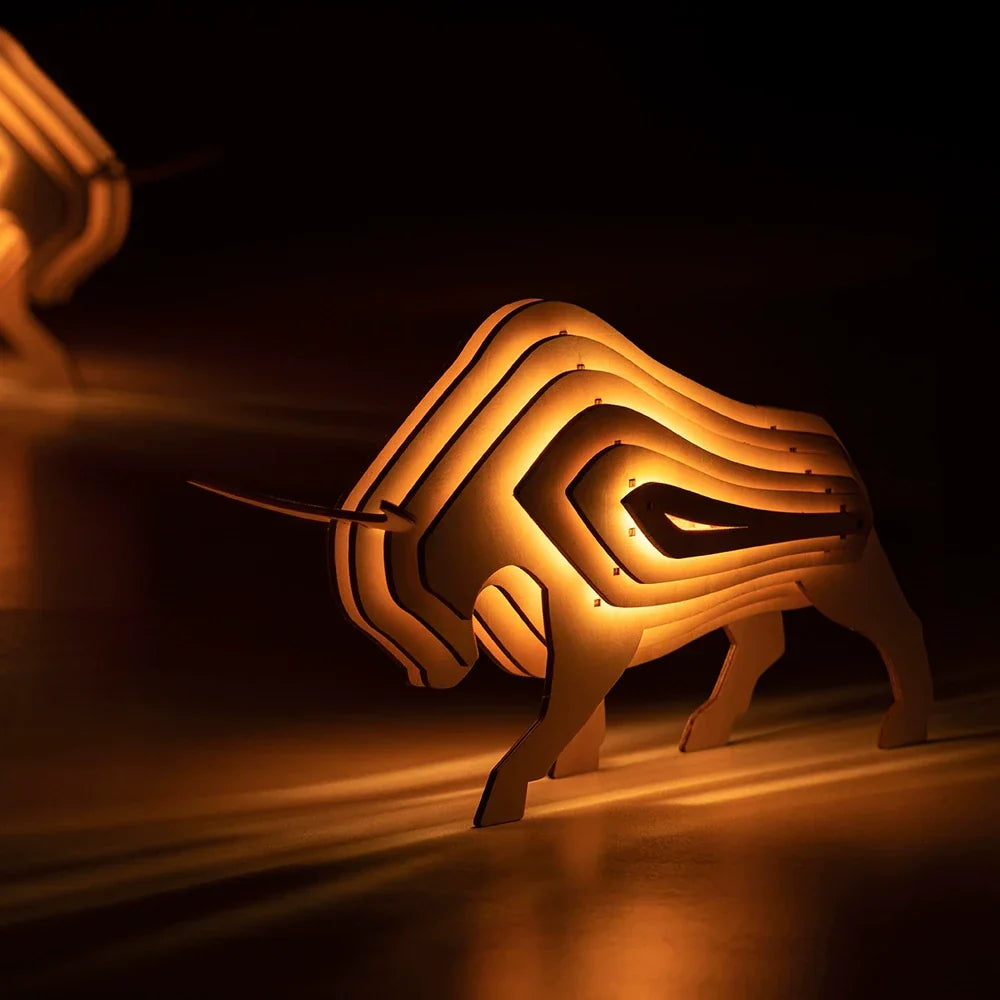 Maliben | Wildcraft Wooden Animal Light